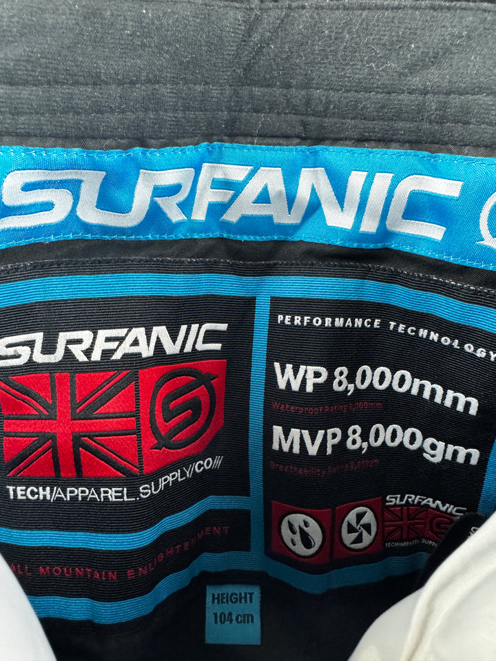Surfanic Kids Ski Bib Pants 4 Years