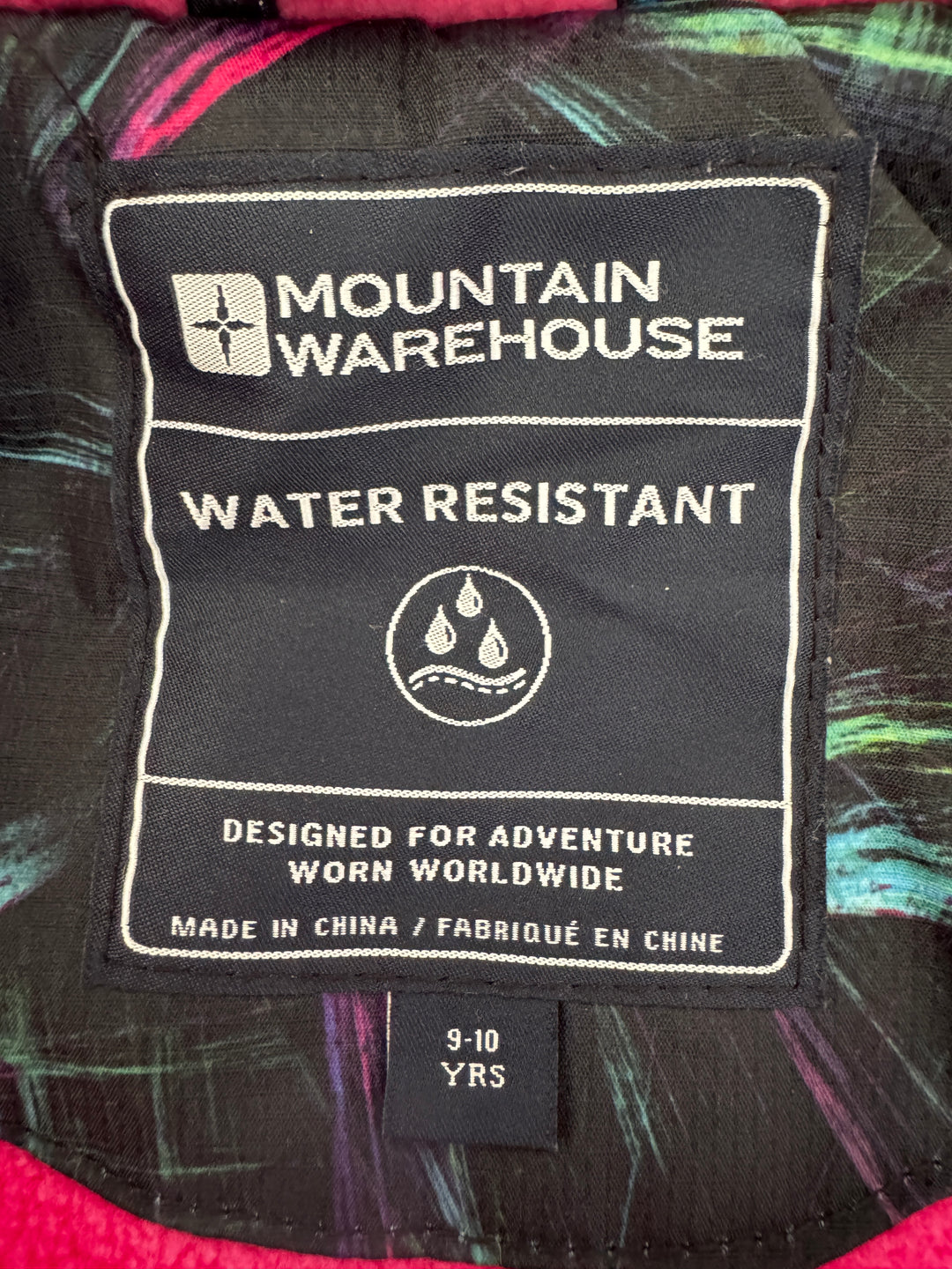 Mountain Warehouse Kids Ski Jacket 9-10 Years