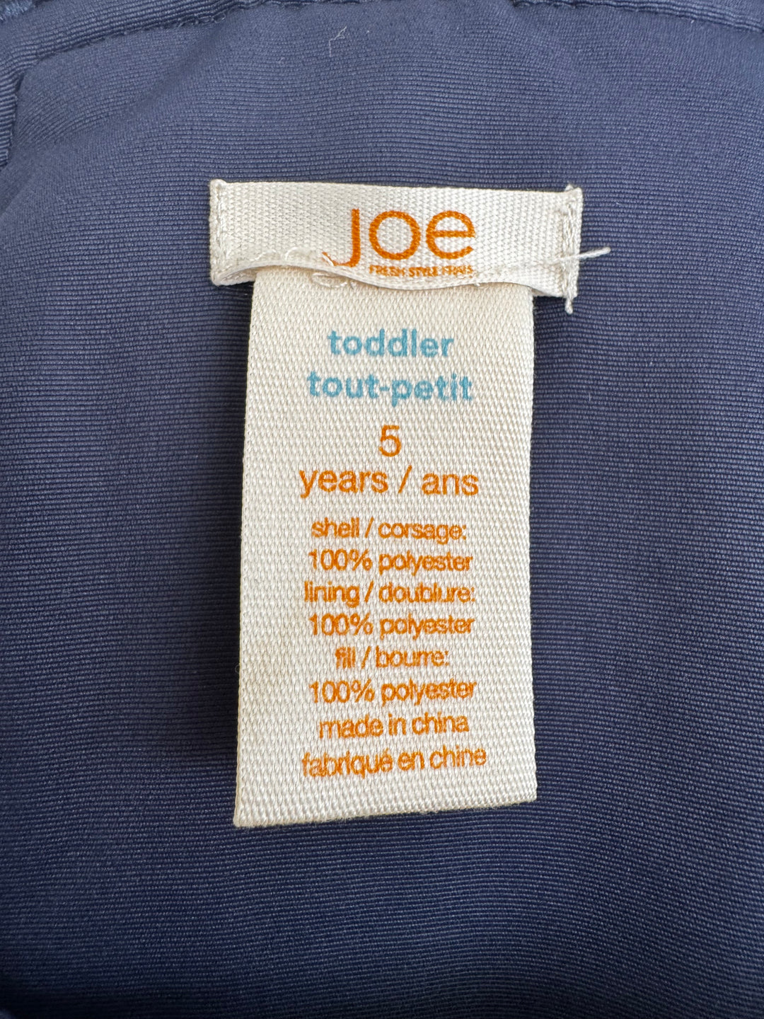 Joe Toddler Kids Ski Bib Pants 5 Years