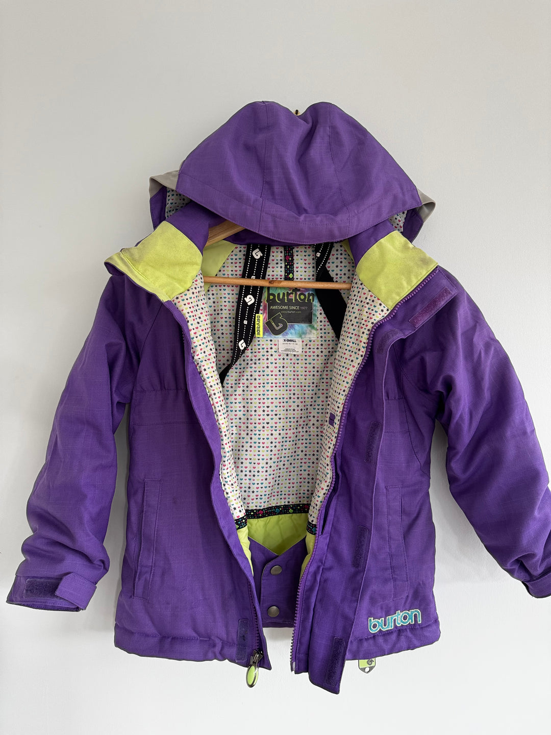 Burton Kids Ski Jacket 6-8 Years