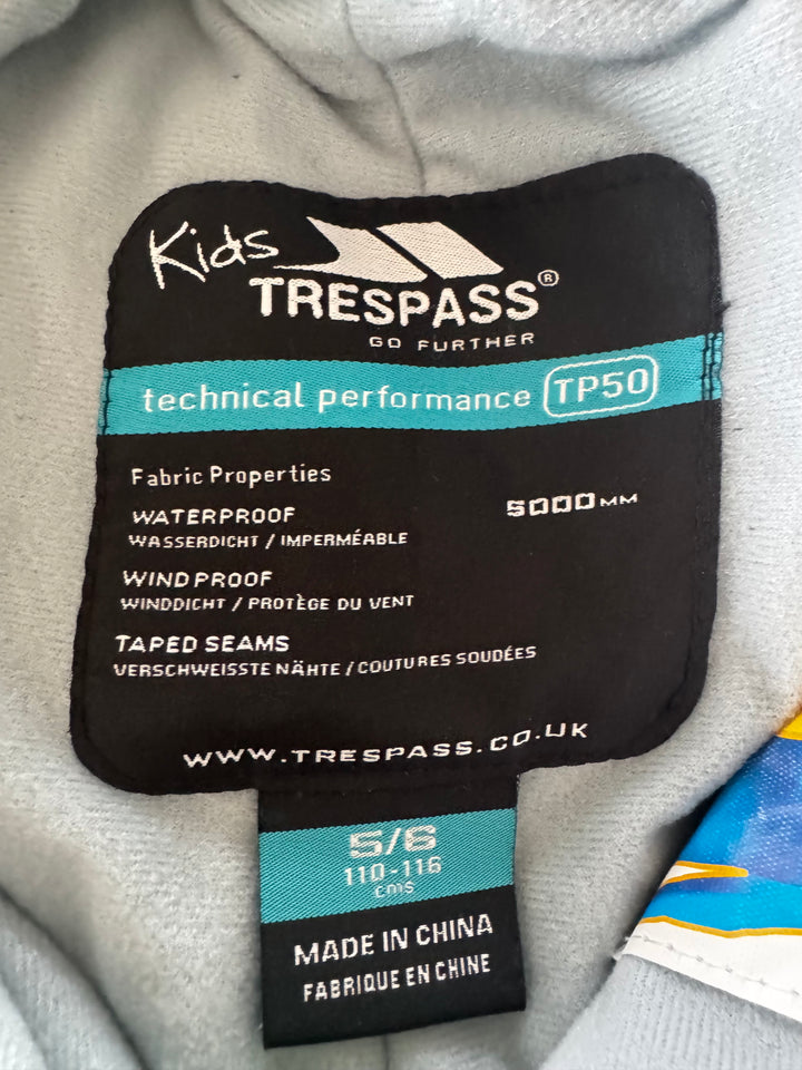Trespass Kids Ski Pants 5-6 Years