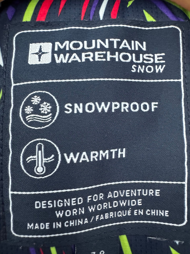 Mountain Warehouse Kids Ski Jacket 7-8 Years