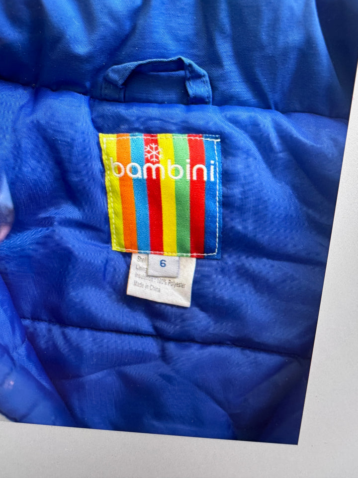 Bambini Kids Snowsuit 6 Years