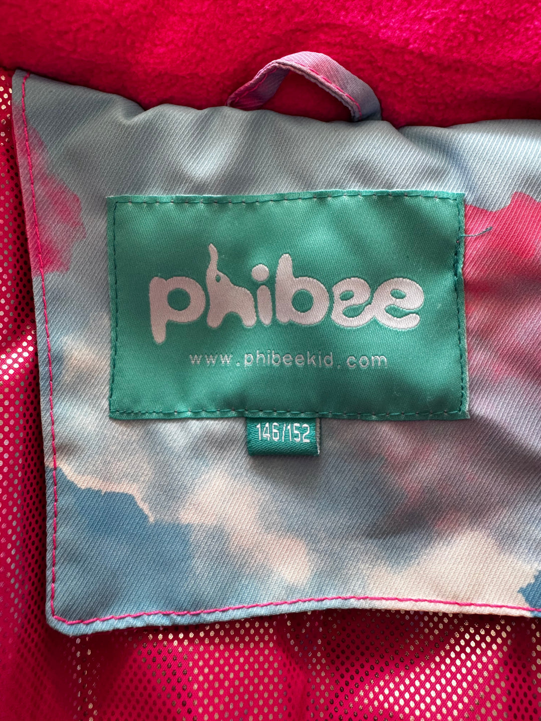 Phibee Kids Ski Jacket 11-12 Years
