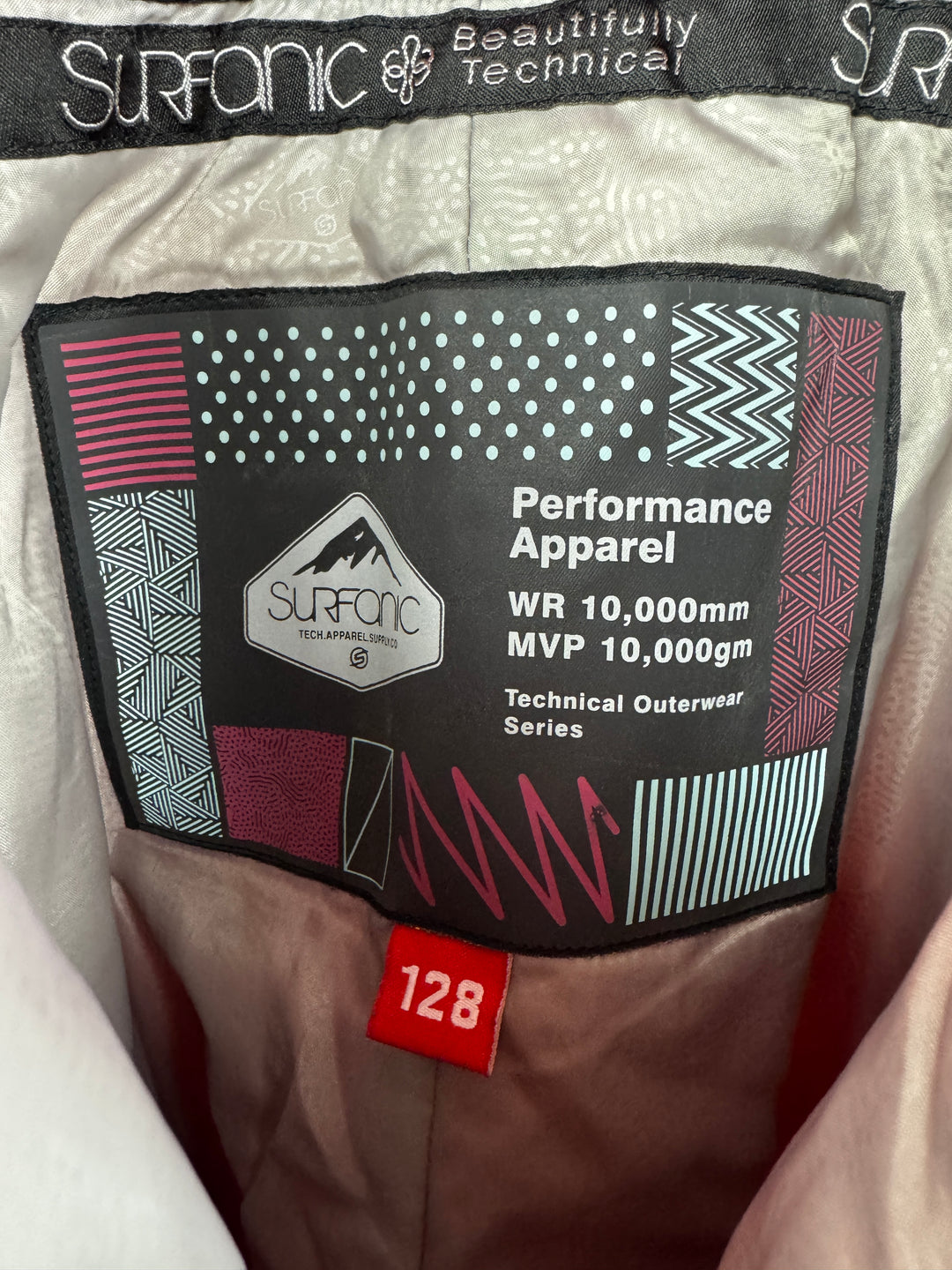 Surfanic Ski Pants Pink 8 Years