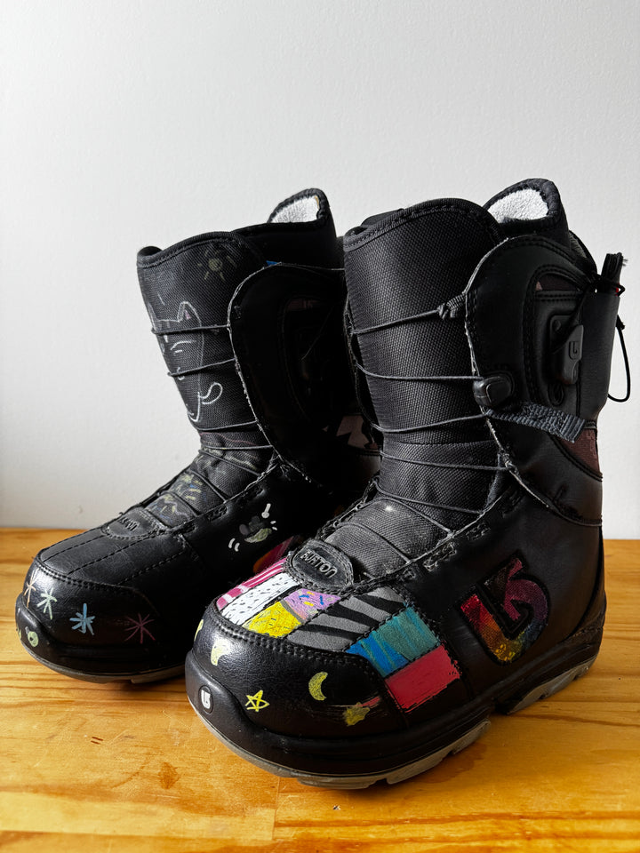 Burton Grom Ruler Kids Snowboard Boots US5