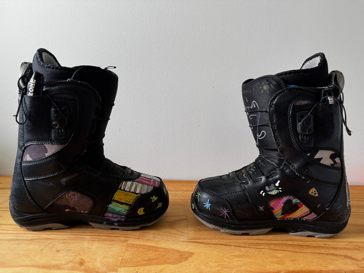 Burton Grom Ruler Kids Snowboard Boots US5