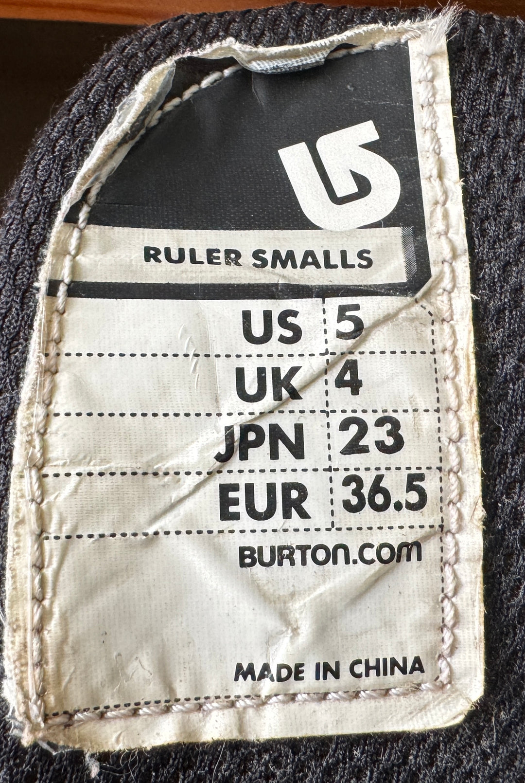 Burton Grom Ruler Kids Snowboard Boots US5