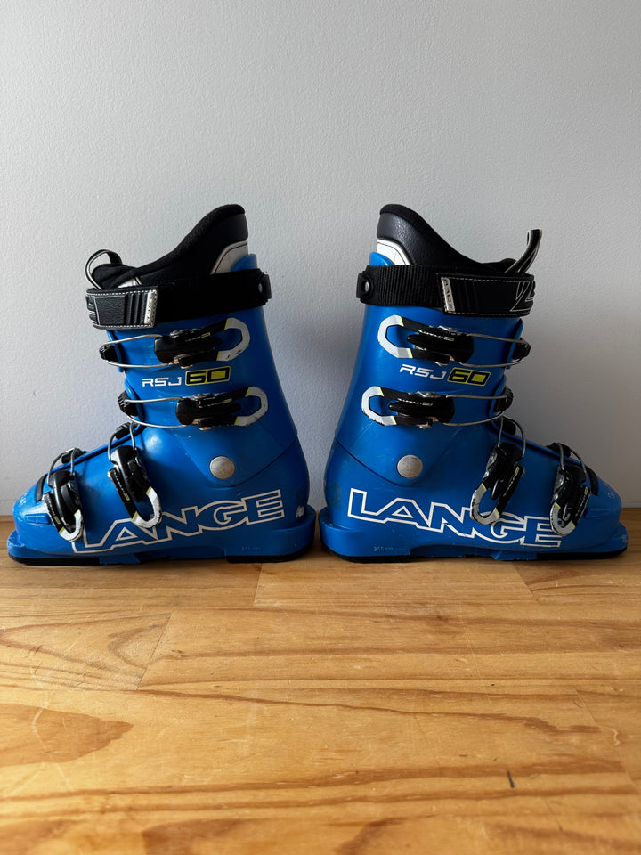 Lange RSJ60 Kids Ski Boots 22.5 Blue