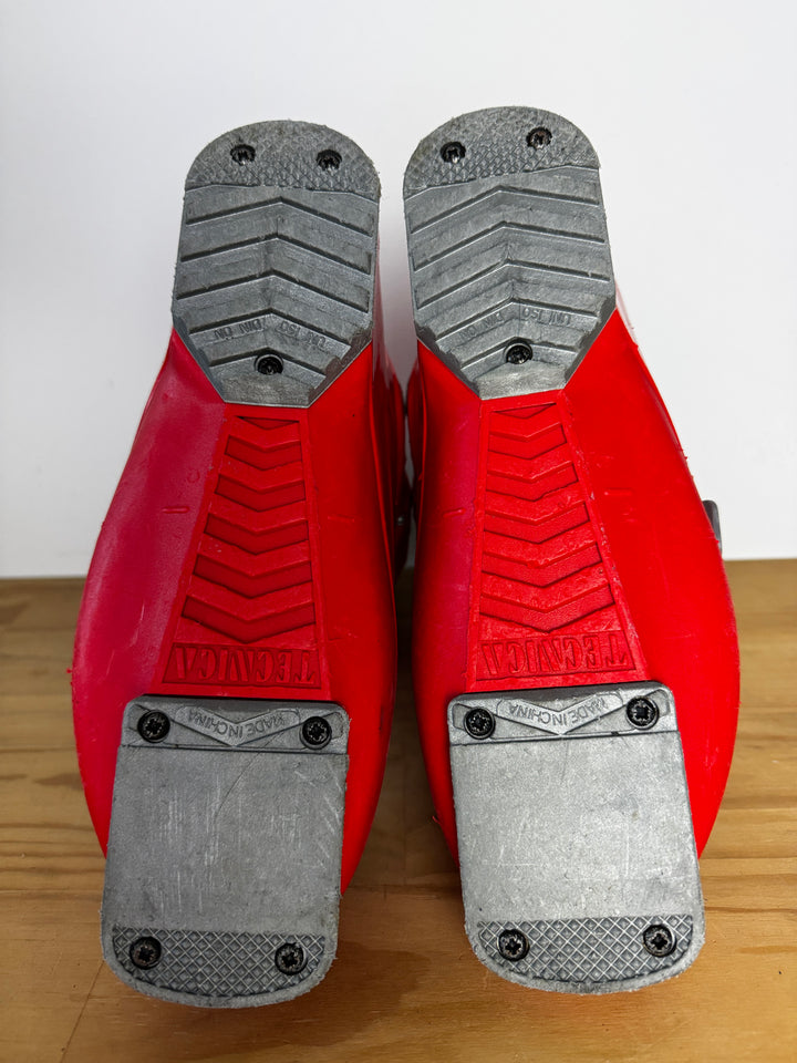 Tecnica Kids Ski Boots 22 red