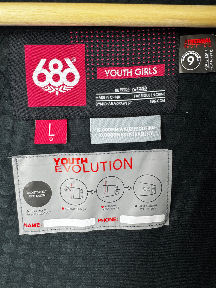 686 Youth Ski Jacket 12 Years