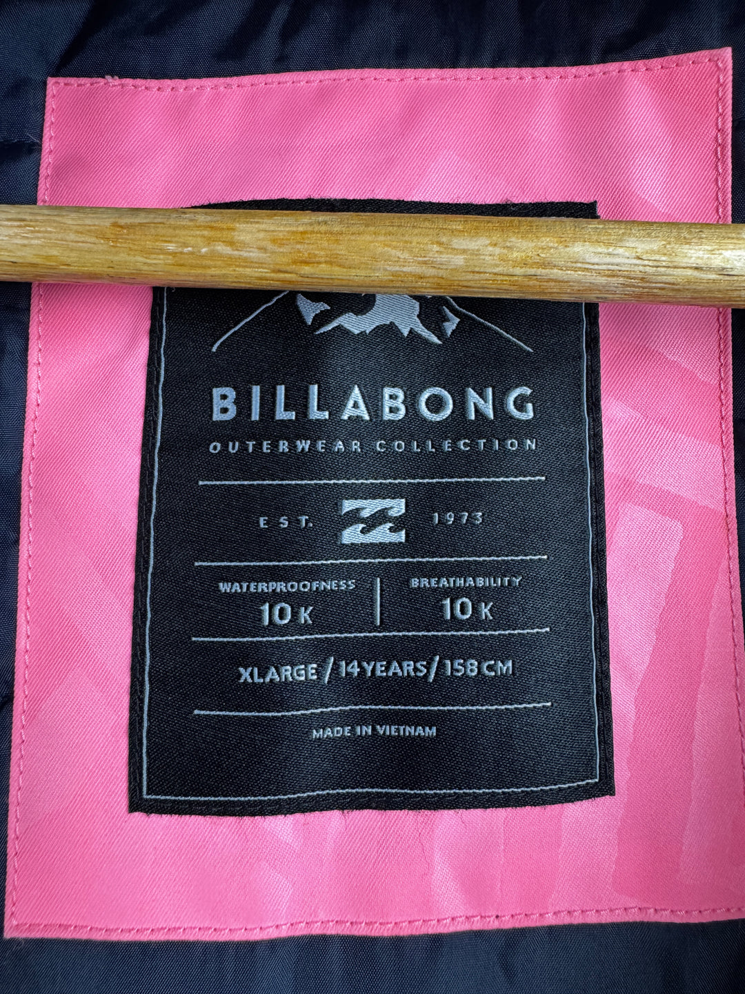 Billabong Kids Ski Jacket Light Pink 14 Years