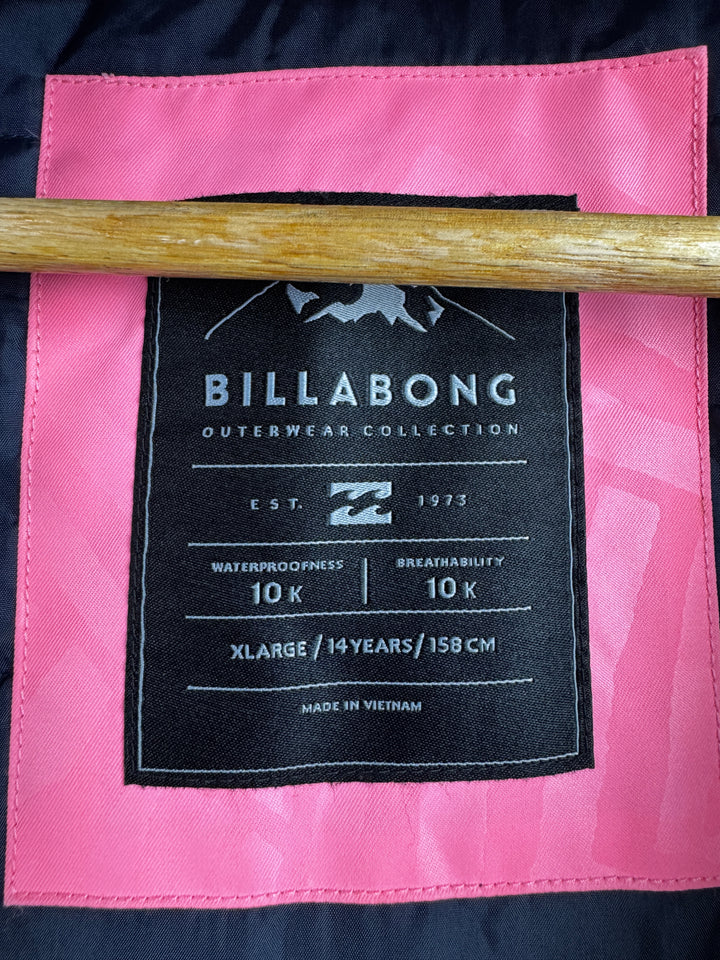 Billabong Kids Ski Jacket Light Pink 14 Years