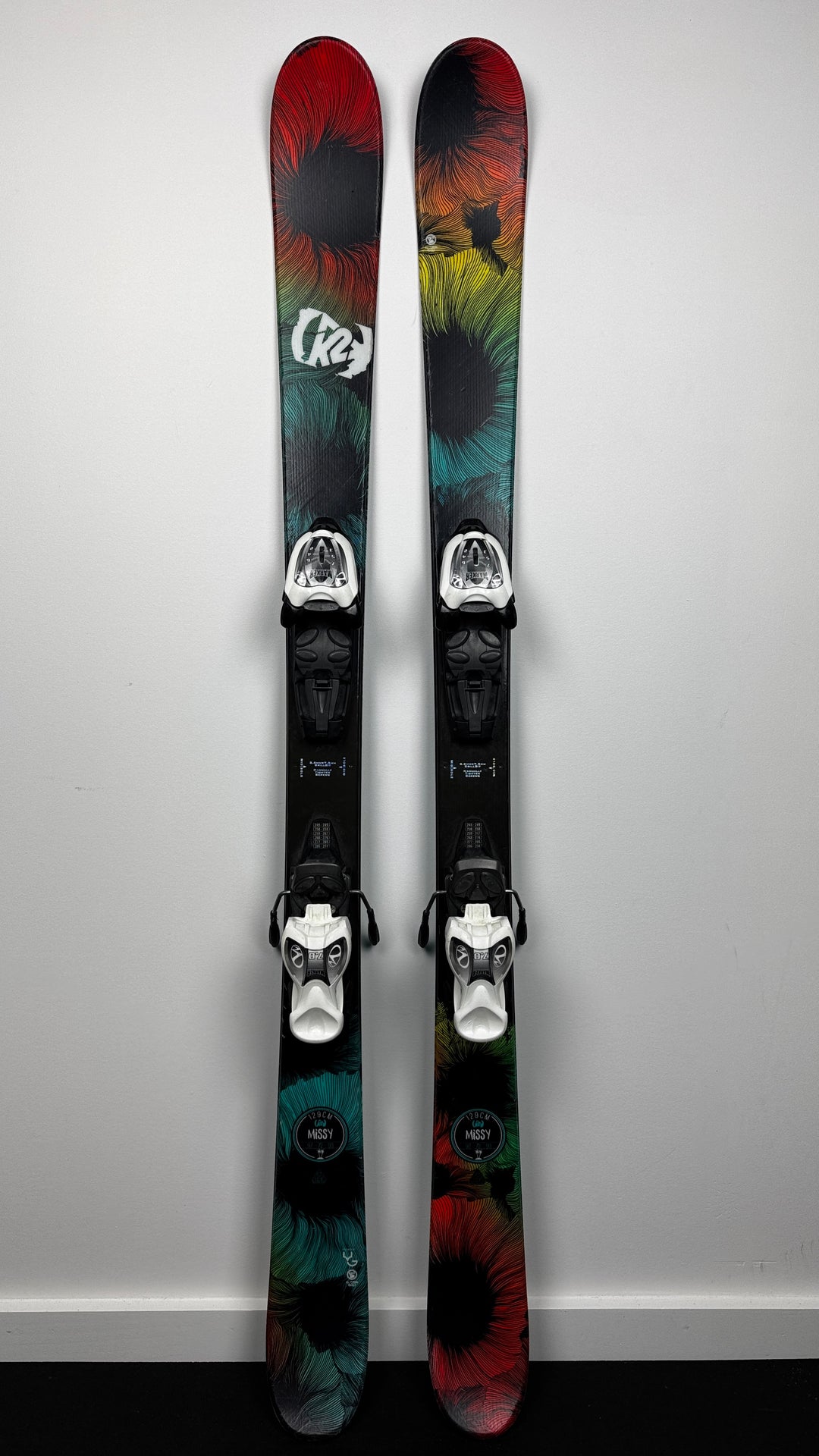 K2 Missy Twin Tip Kids Skis 129cm