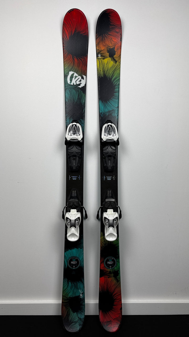 K2 Missy Twin Tip Kids Skis 129cm