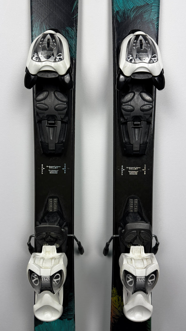 K2 Missy Twin Tip Kids Skis 129cm