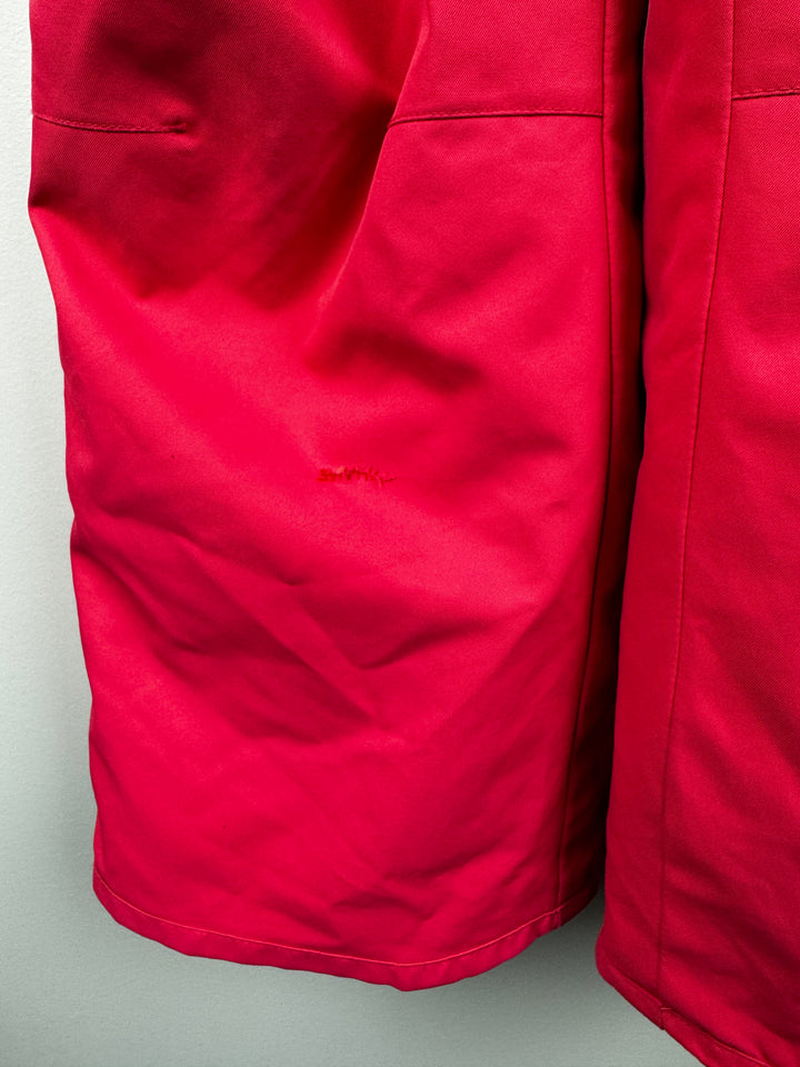 Roxy Kids PINK Ski Bib Pants 6-7
