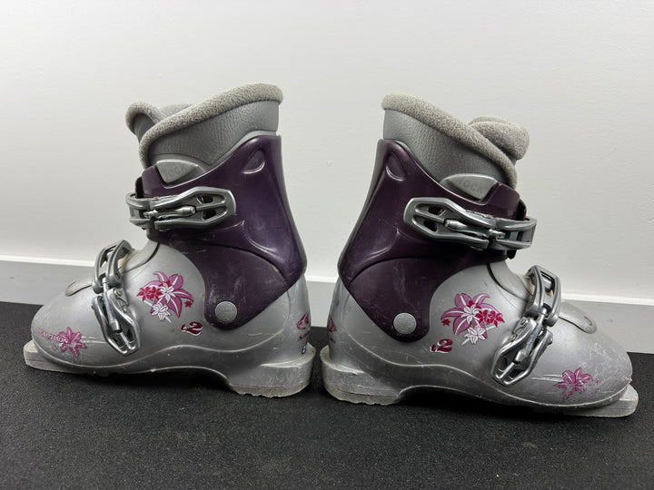 Salomon T2 Kids Ski Boots Size 21-21.5 Mondo
