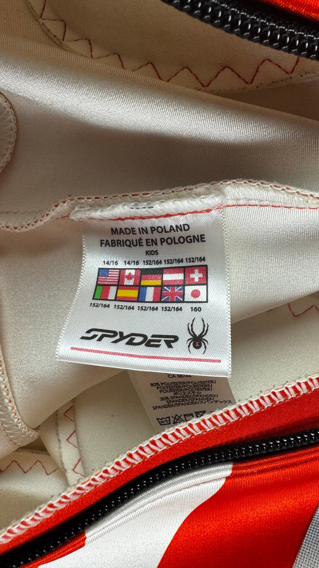 Red Spyder Race Suit Red 12-14 Years