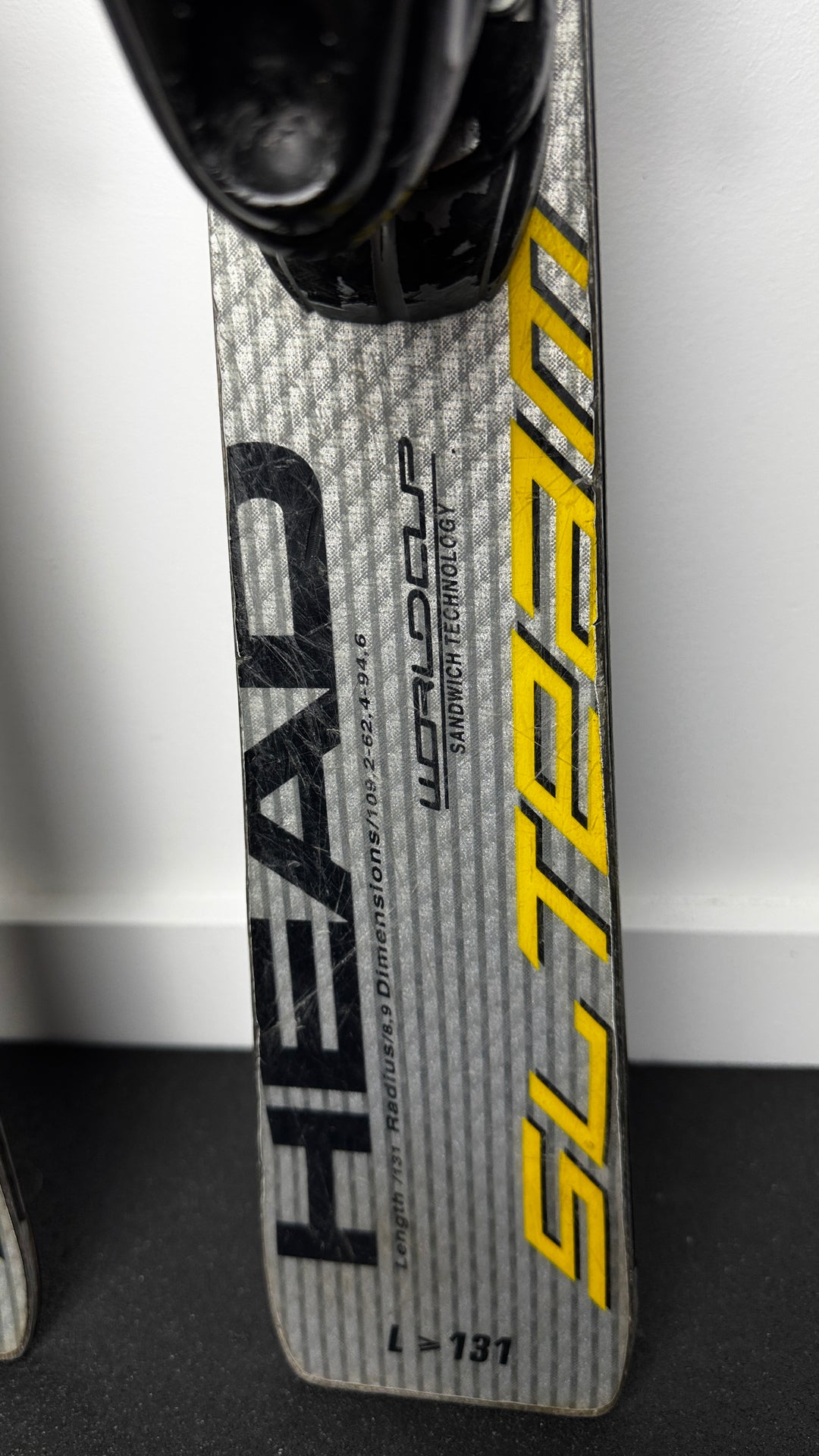 HEAD SL Team Junior Racing Skis 131cm