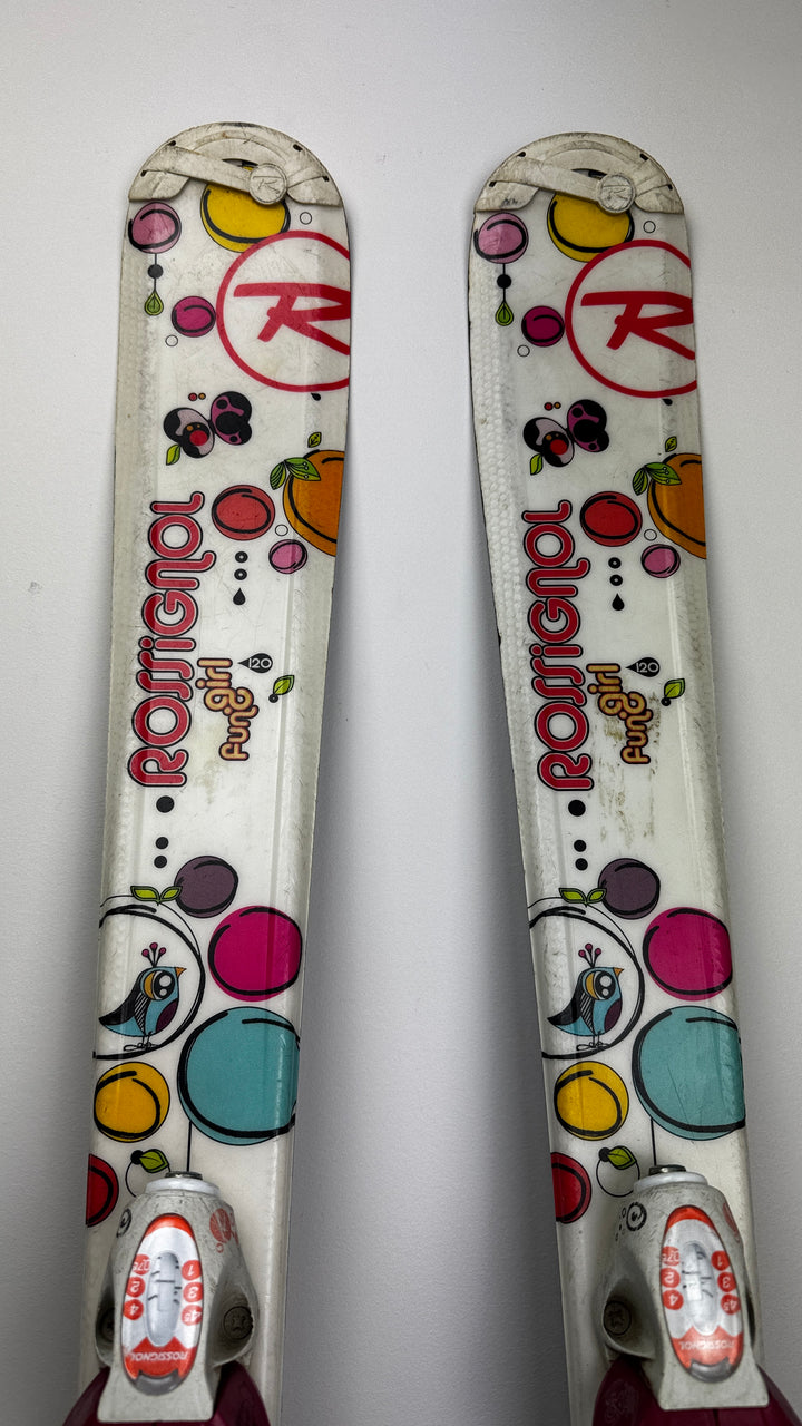 Rossignol Fun Girl Kids Skis 120cm
