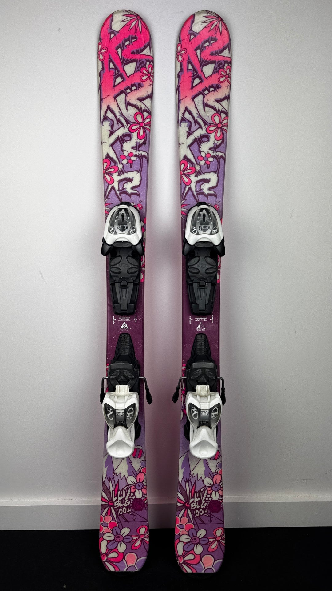 K2 Luv Bug Kids Skis 100cm