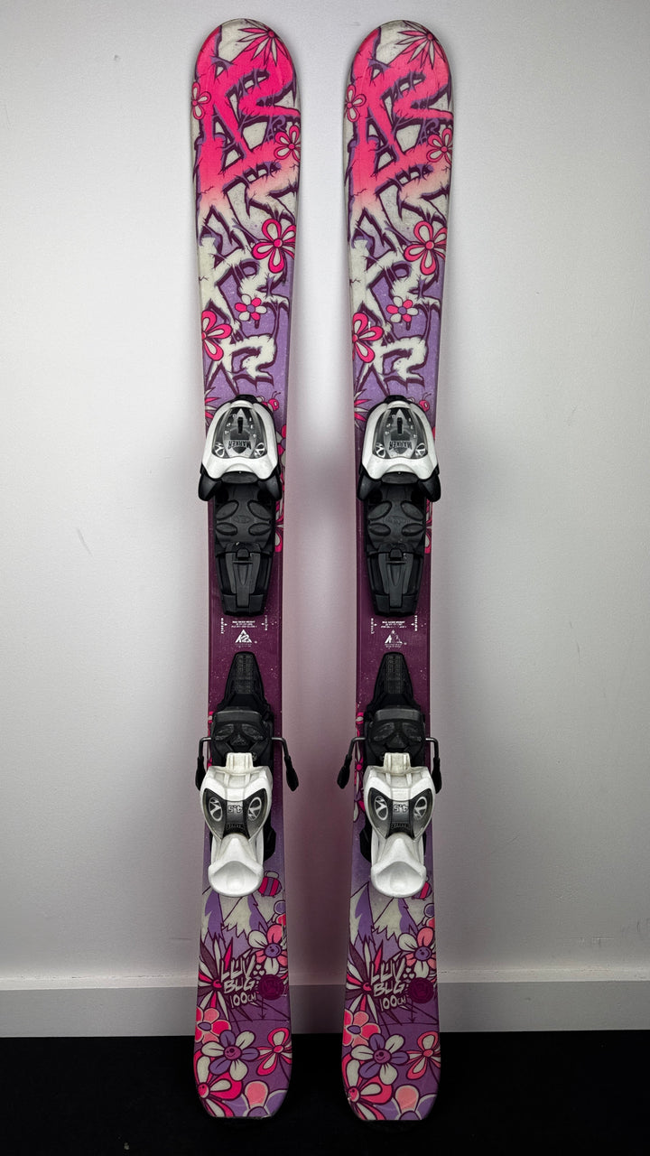 K2 Luv Bug Kids Skis 100cm