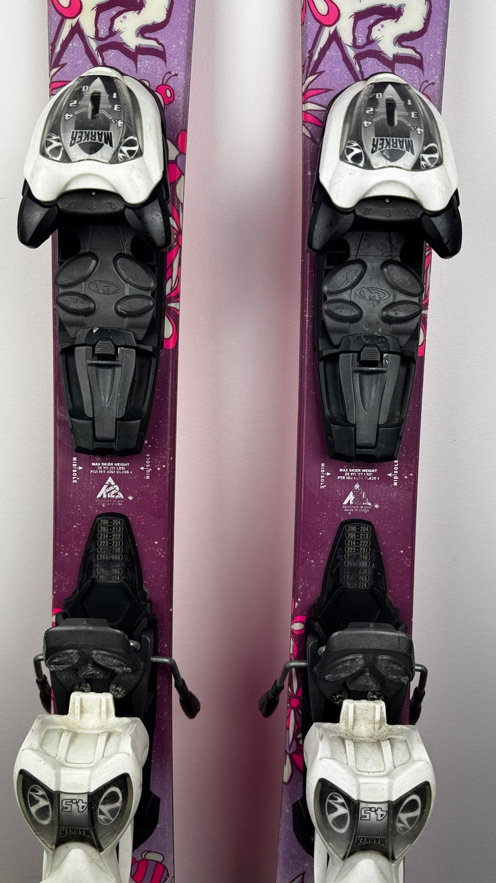 K2 Luv Bug Kids Skis 100cm