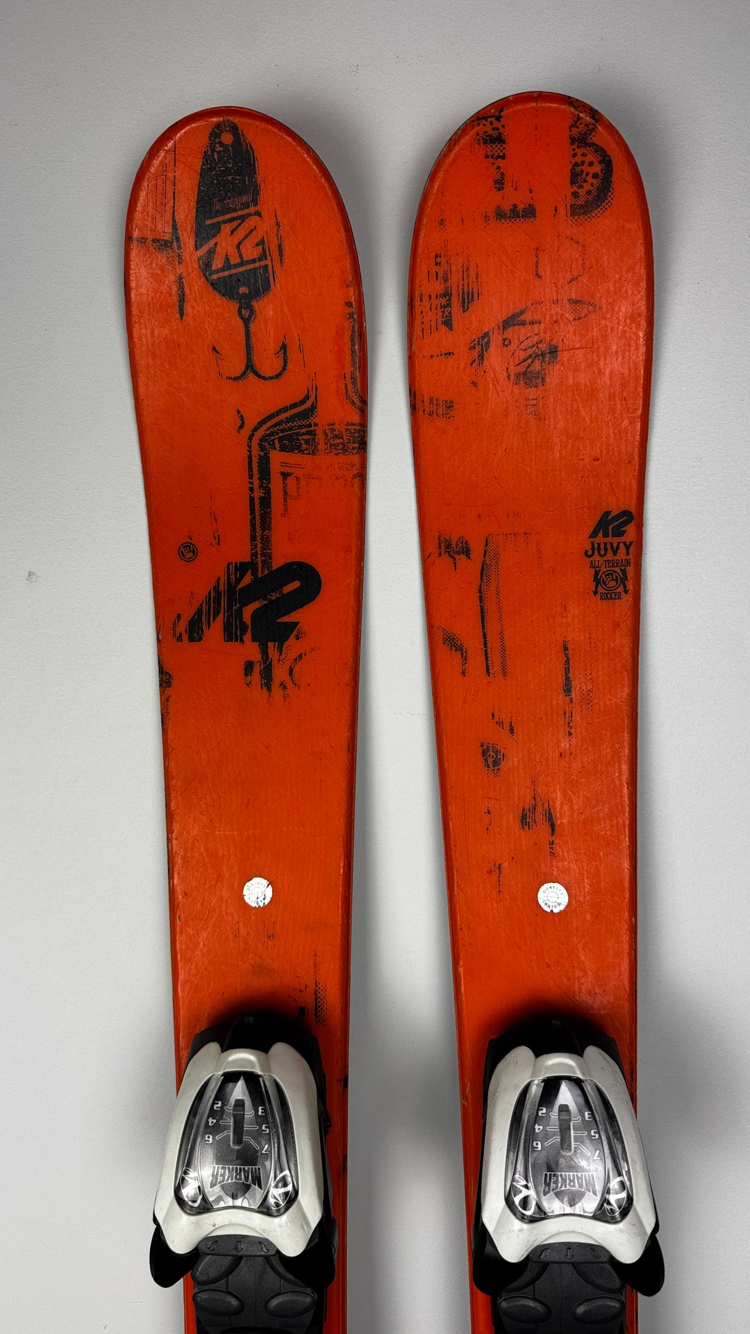 K2 Juvy Kids Freestyle Twin Tip Skis 119cm