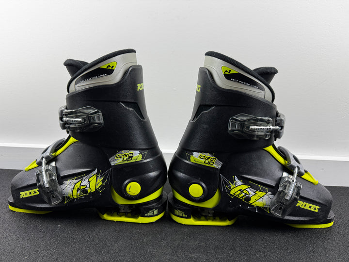Roces Adjustable Kids Ski Boots Size 19-22 Mondo