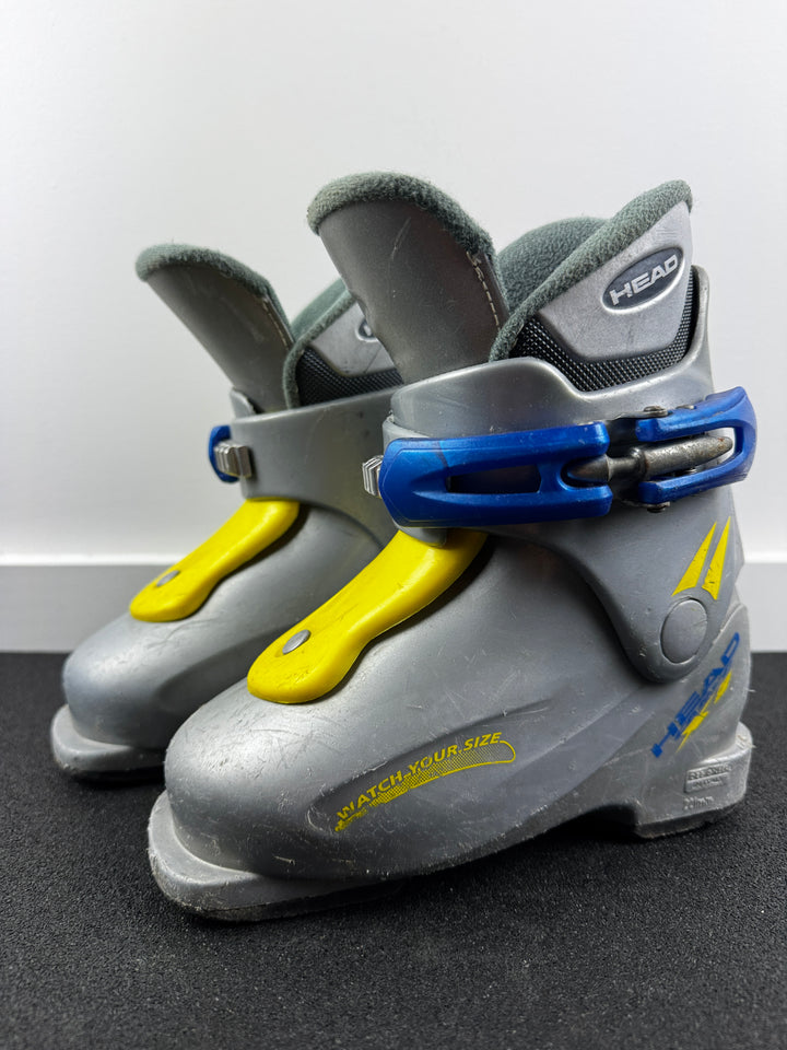 Head Carve X1 Kids Ski Boots 17-18.5 Mondo