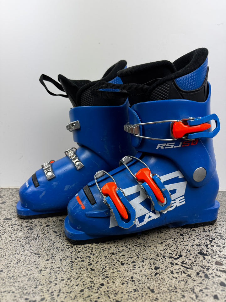 Lange RSJ50 Kids Ski Boots Size 19.5 Mondo