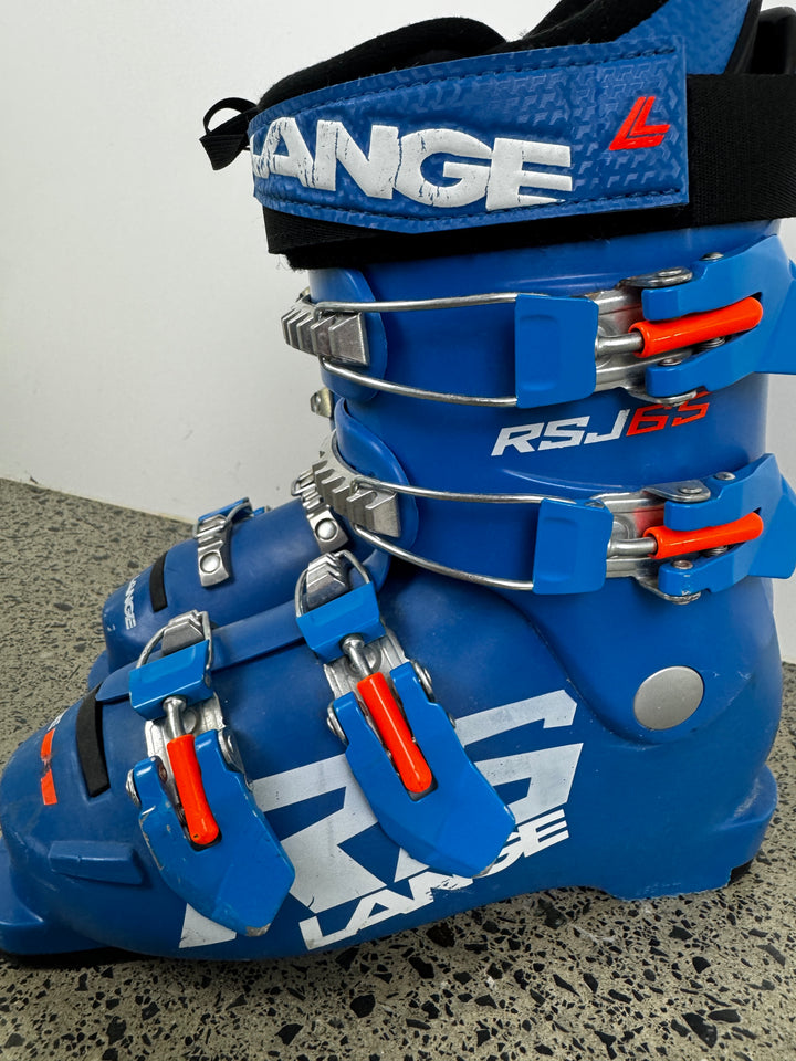 Lange RSJ65 Kids Ski Boots 21.5 Mondo