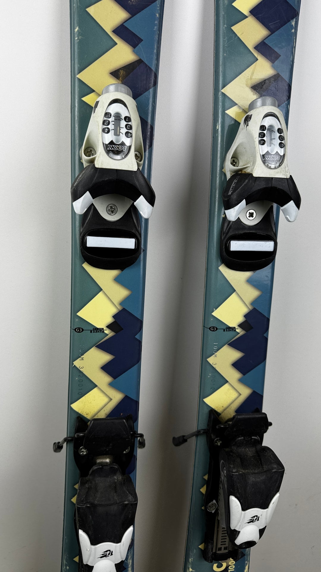 Defiance Twin Tip Kids Skis 100cm