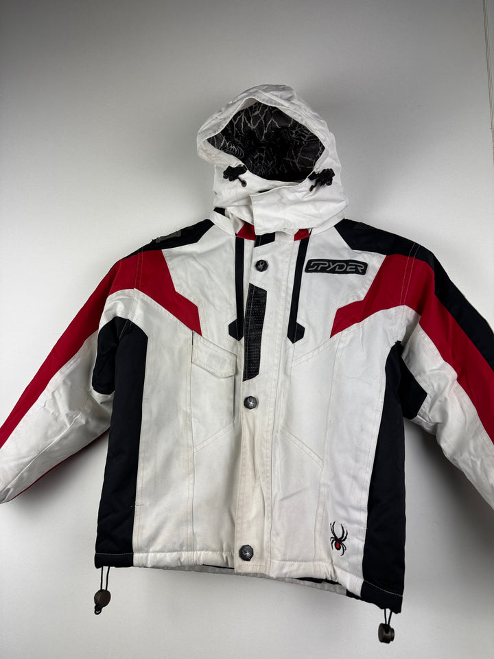 Spyder Kids Ski Jacket White 6 Years