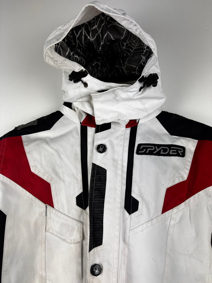 Spyder Kids Ski Jacket White 6 Years