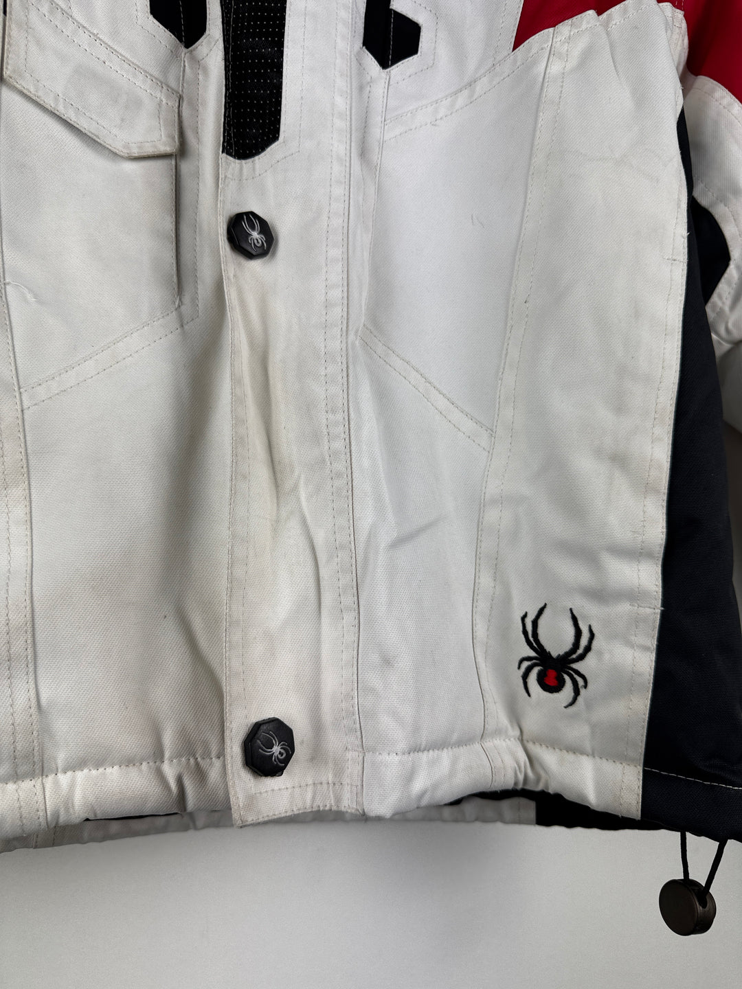 Spyder Kids Ski Jacket White 6 Years