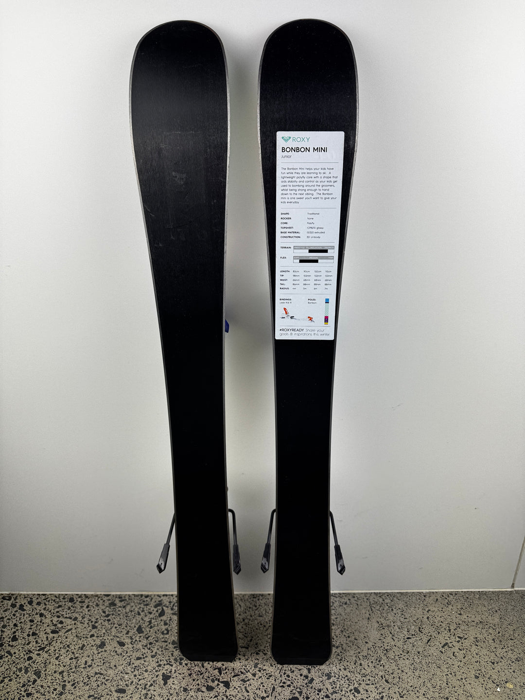 Roxy Bonbon Mini Junior Skis 80cm