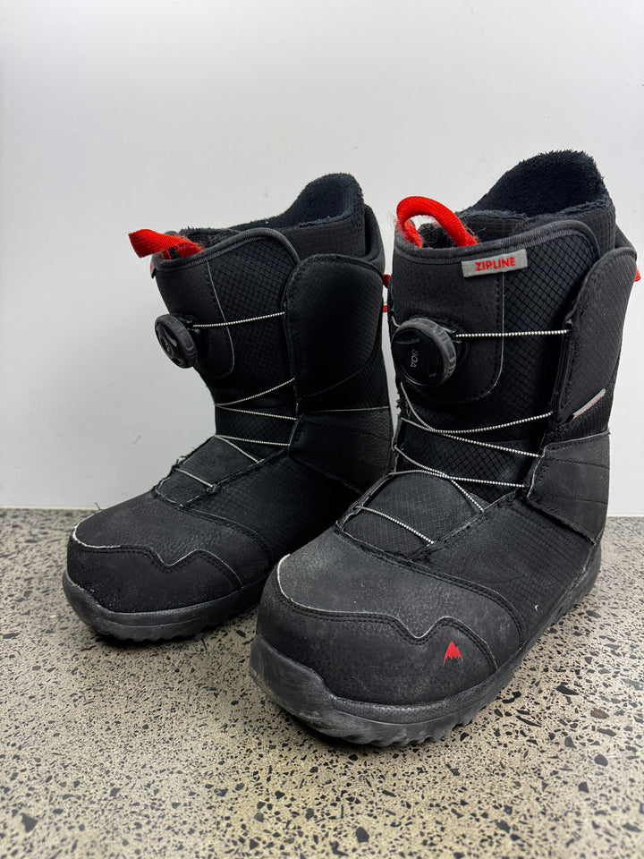 Burton Zipline Kids Snowboard Boots US 6K