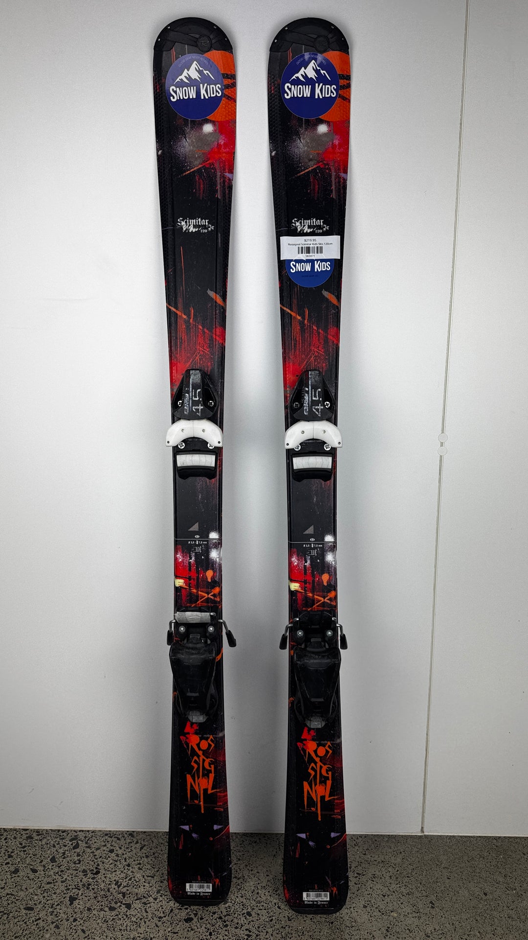 Rossignol Scimitar Kids Skis 120cm
