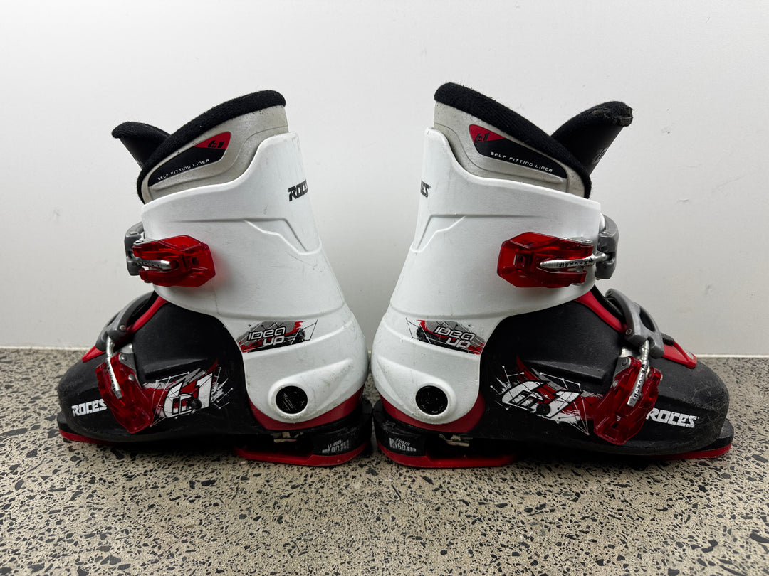 Roces Adjustable Ski Boots Size 19-22 Mondo