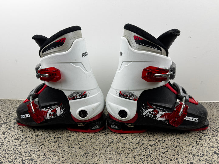 Roces Adjustable Ski Boots Size 19-22 Mondo