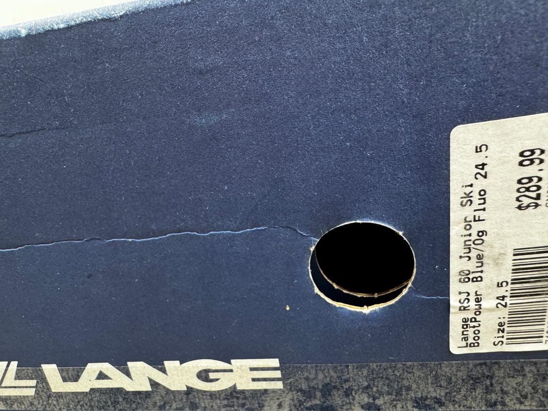 Lange RSJ60 Kids Ski Boots Size 24.5 Mondo