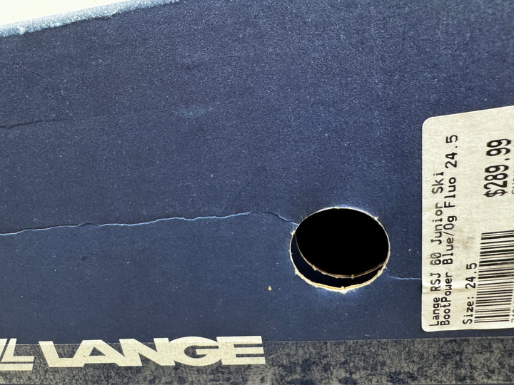 Lange RSJ60 Kids Ski Boots Size 24.5 Mondo