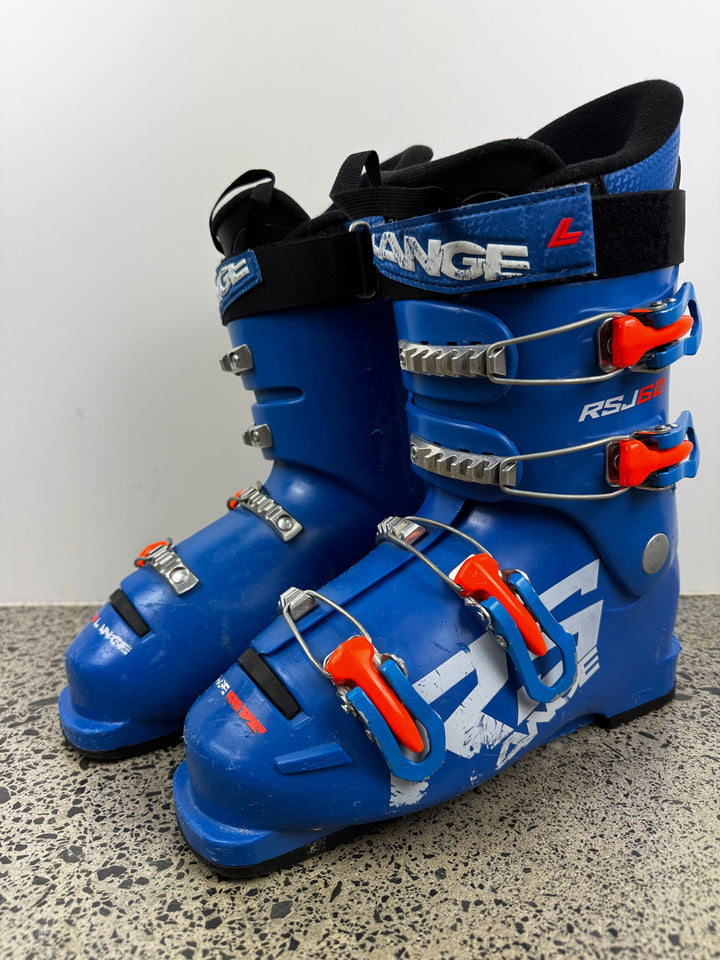 Lange RSJ60 Kids Ski Boots Size 24.5 Mondo
