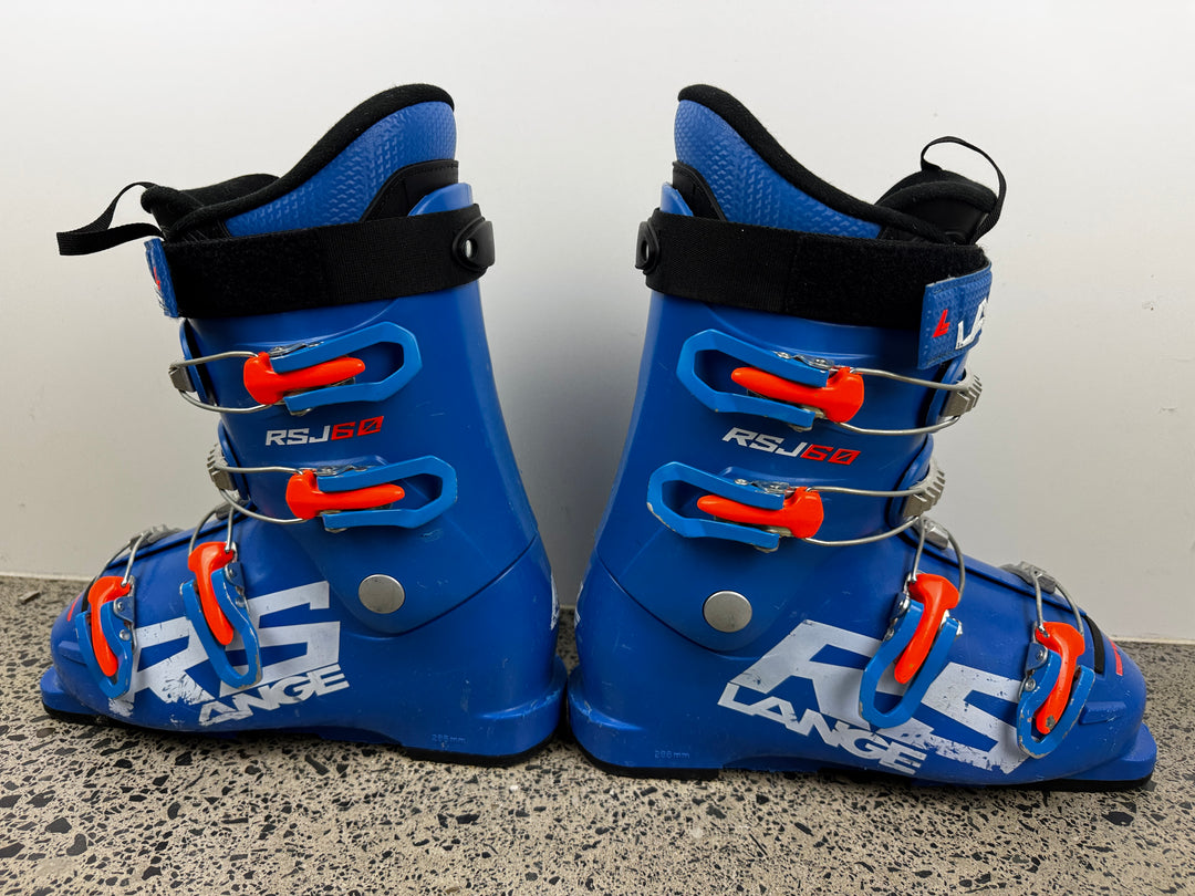 Lange RSJ60 Kids Ski Boots Size 24.5 Mondo