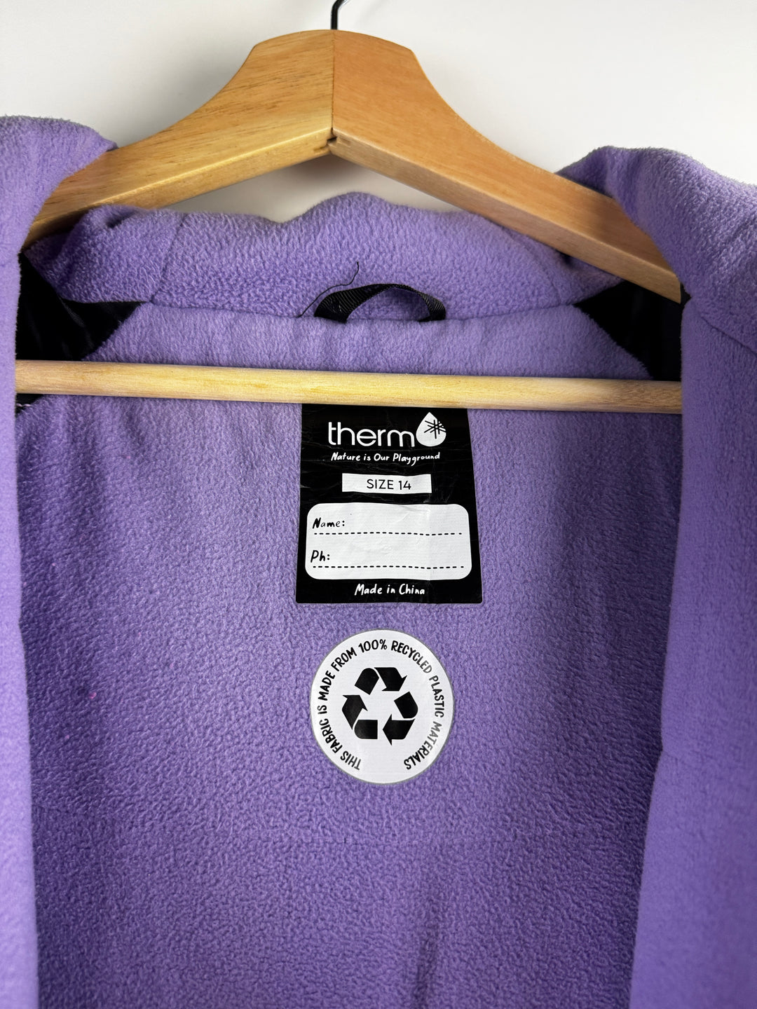 Therm Jacket Size 14