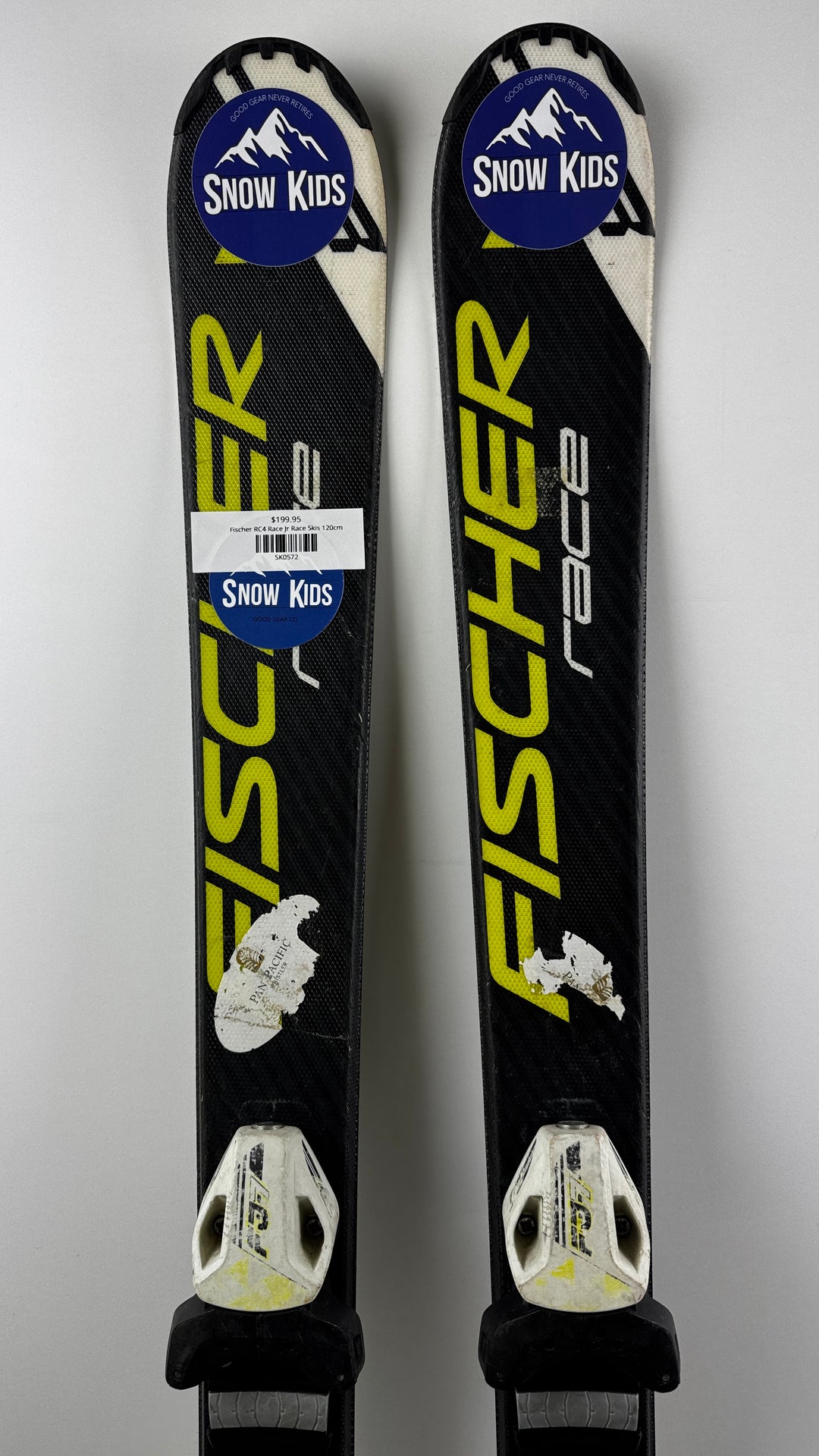 Fischer RC4 Race Jr Race Skis 120cm