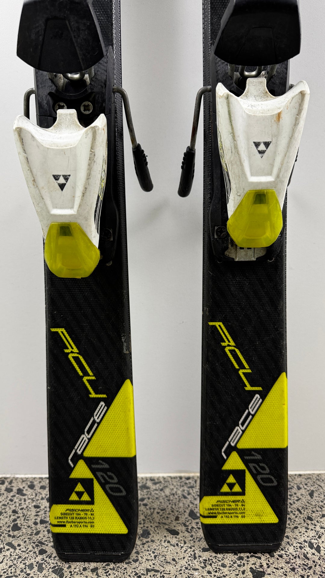 Fischer RC4 Race Jr Race Skis 120cm