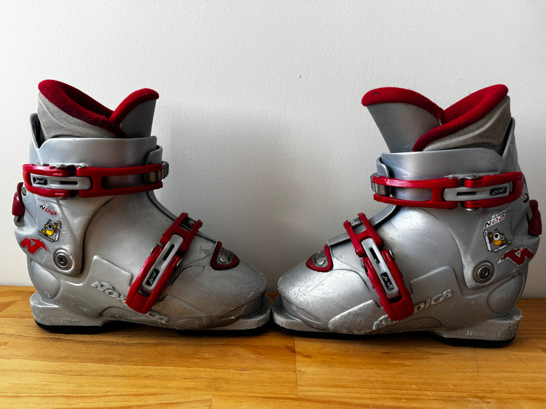 Nordica Super N02 Kids Ski Boots 18.5-19.5